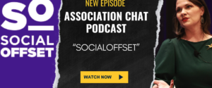 Read more about the article Elena Gerstmann, SocialOffset Co-Founder, Featured in Association Chat Podcast